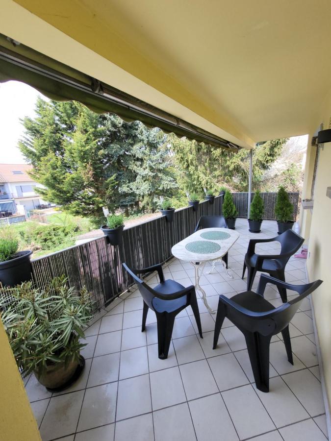 Ferienwohnung Anna Oftersheim Schwetzingen Hockenheim 3 Zimmer Mit Balkon Екстер'єр фото