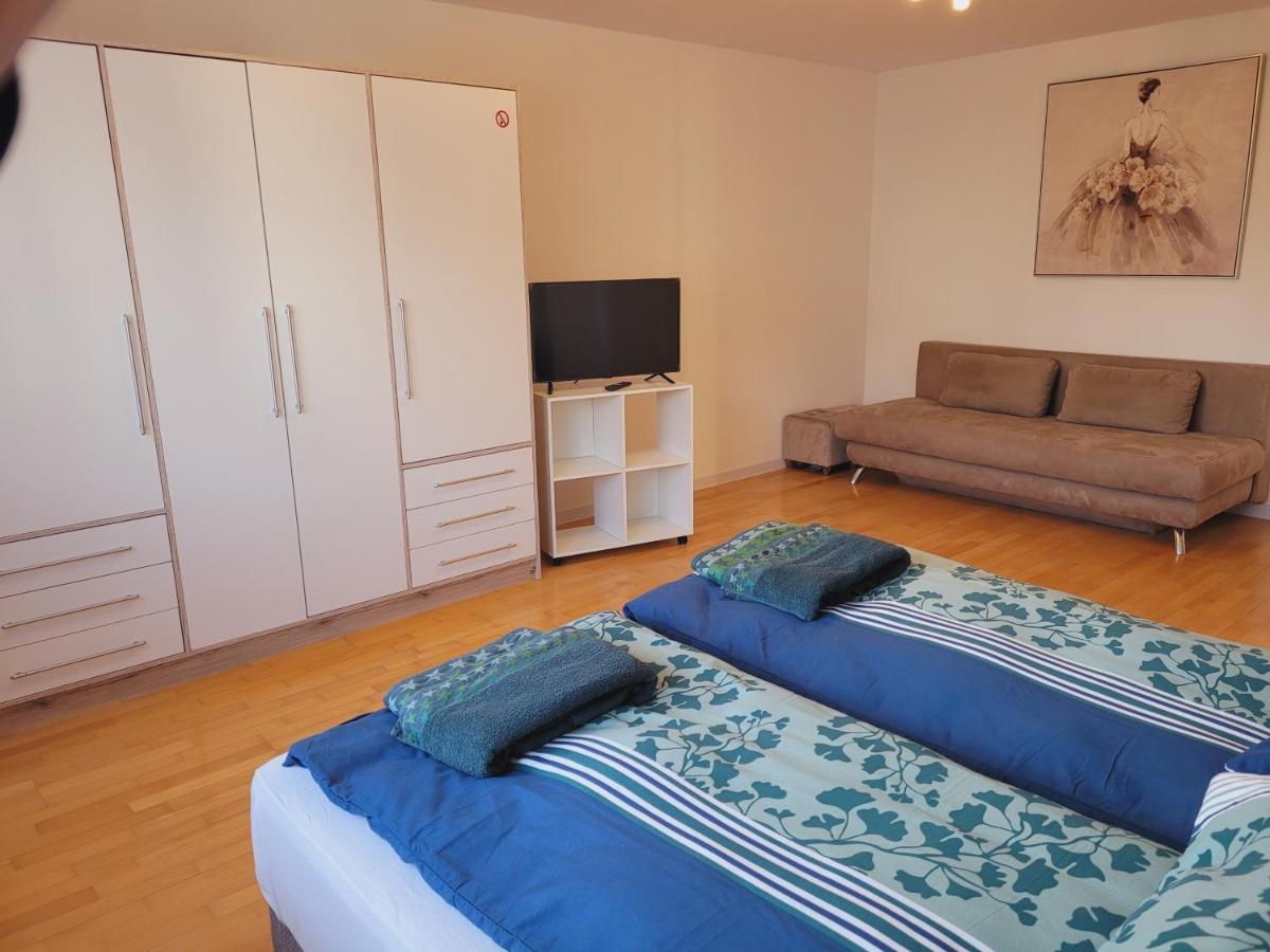 Ferienwohnung Anna Oftersheim Schwetzingen Hockenheim 3 Zimmer Mit Balkon Екстер'єр фото